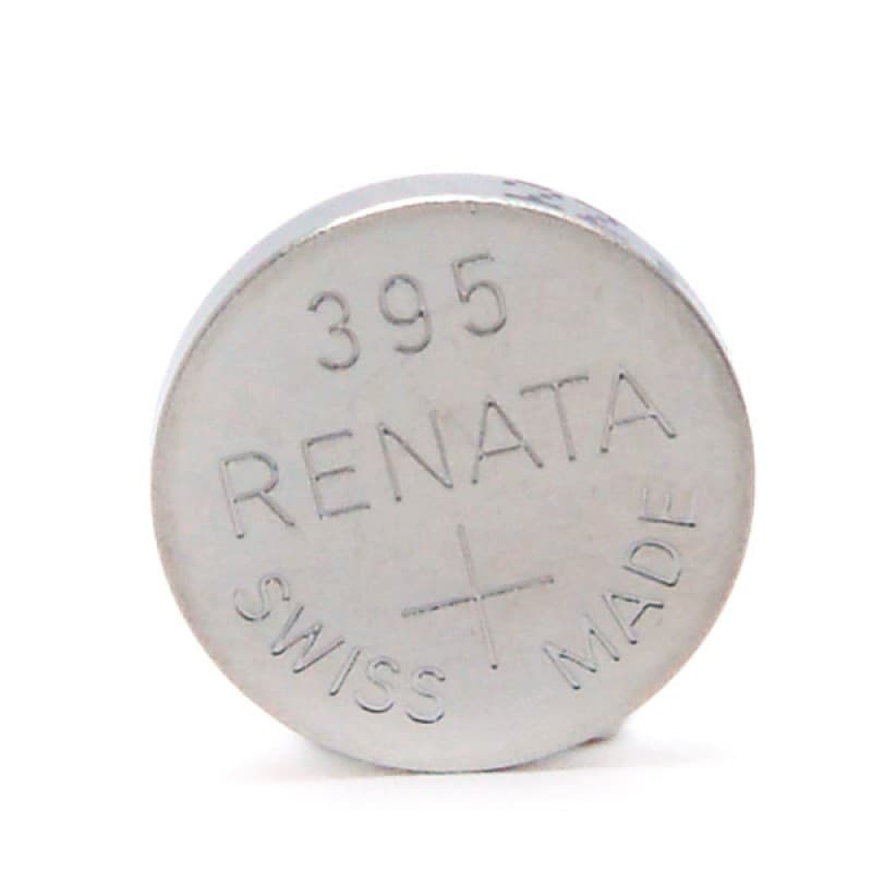 Renata / Swatch Group - Pile bouton oxyde argent 395 RENATA 1.55V 55mAh