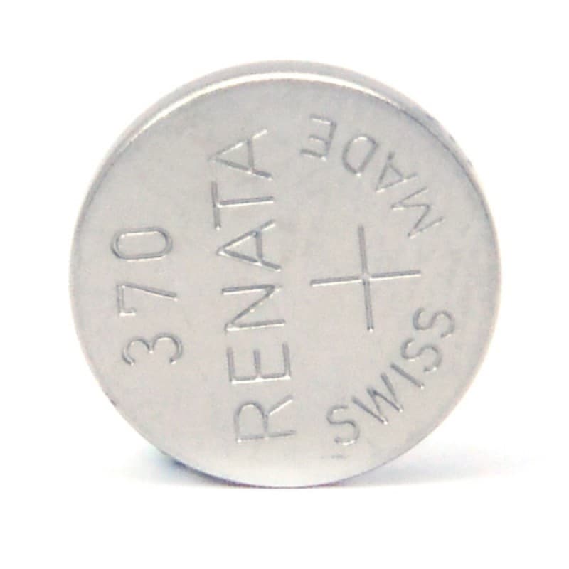 Renata / Swatch Group - Pile bouton oxyde argent 370 RENATA 1.55V 40mAh
