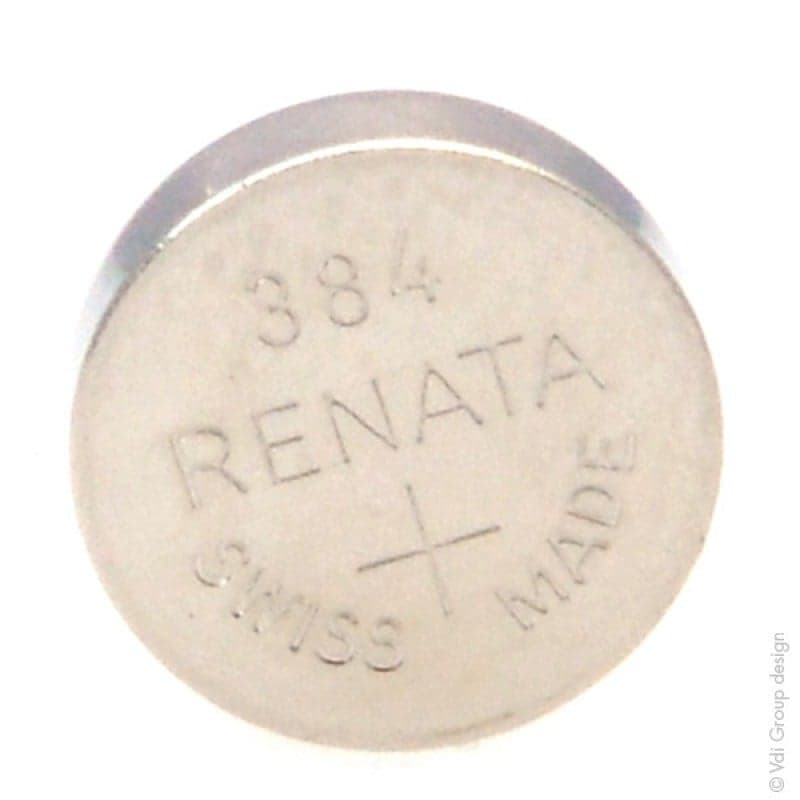 Renata / Swatch Group - Pile bouton oxyde argent 384 RENATA 1.55V 45mAh