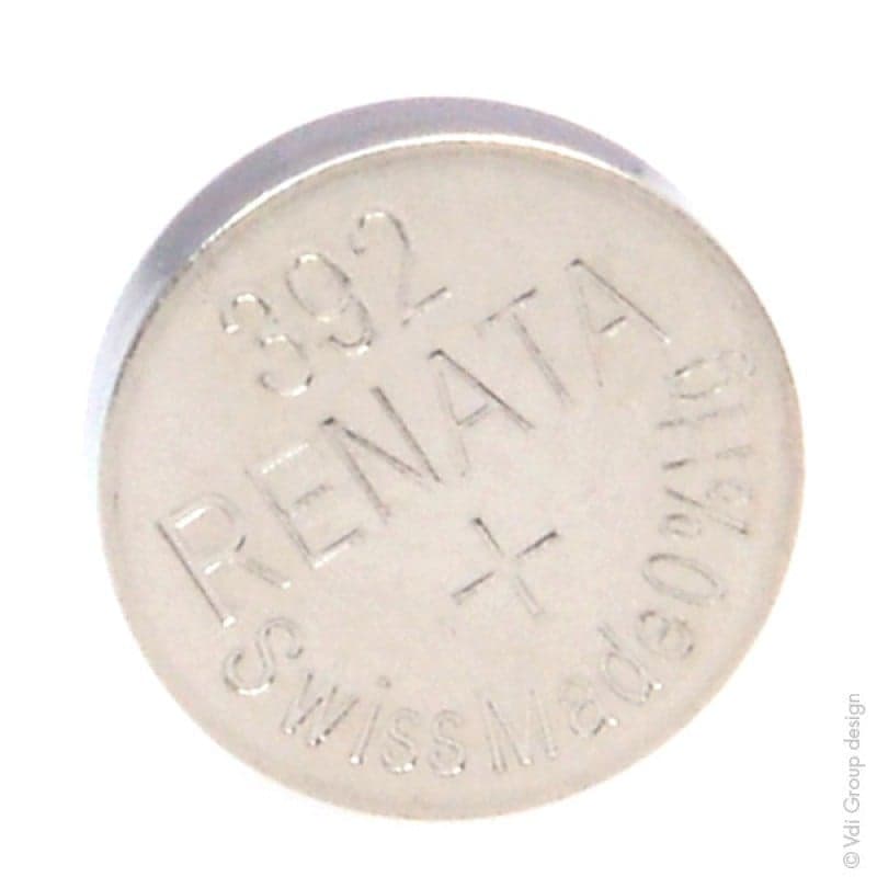 Renata / Swatch Group - Pile bouton oxyde argent 392 RENATA 1.55V 45mAh