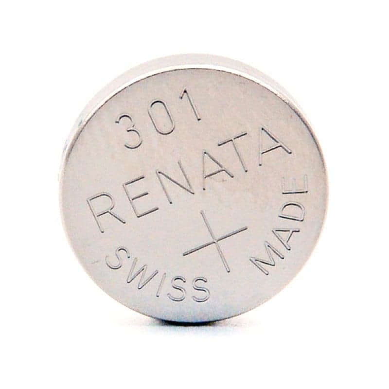 Renata / Swatch Group - Pile bouton oxyde argent 301 RENATA 1.55V 120mAh