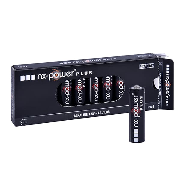 NX - Pile alcaline LR6 - AA Nx-Power Plus 1.5V 3.4Ah