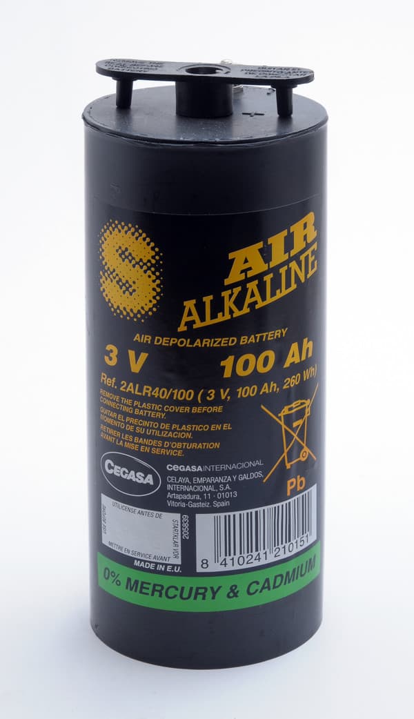 Cegasa - Pile depolarisation air alcaline eZ8 3/100 3V 100Ah