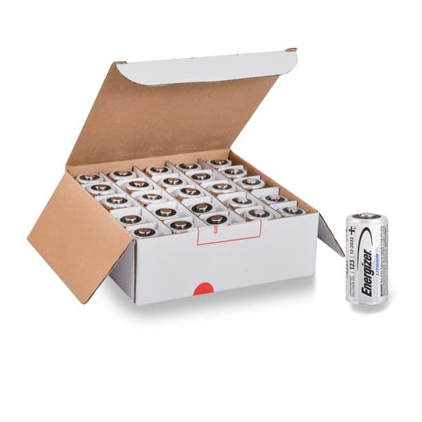 Energizer - Pile lithium CR123 Energizer 3V 1500mAh (boite de 25 piles)
