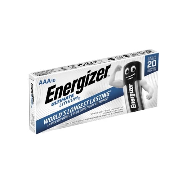 Energizer - Pile lithium L92 AAA Energizer Ultimate Lithium 1.5V 1250mAh