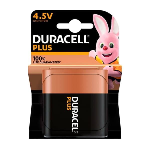 Duracell - Pile alcaline blister x1 Duracell Plus 100% 3LR12 - 4,5V 4.5V 4400mAh