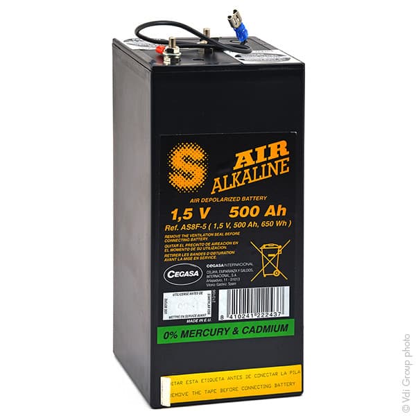 Cegasa - Pile depolarisation air alcaline eZ8 1,5/500 1.5V 500Ah