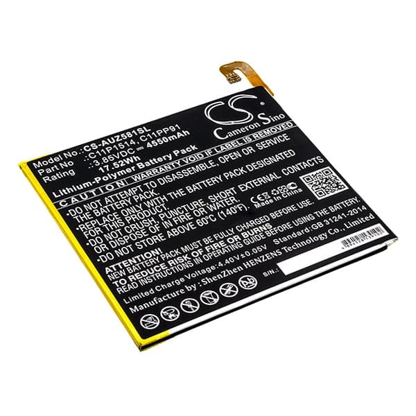 NX - Batterie tablette compatible Asus 3.85V 4550mAh