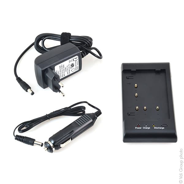 NX - Chargeur pour batteries de caméra (technologie NiMh)
