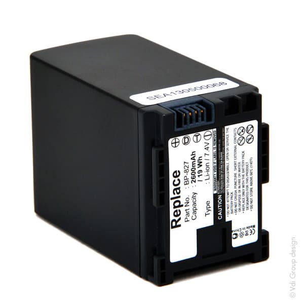 NX - Batterie photo - caméra 7.4V 2600mAh