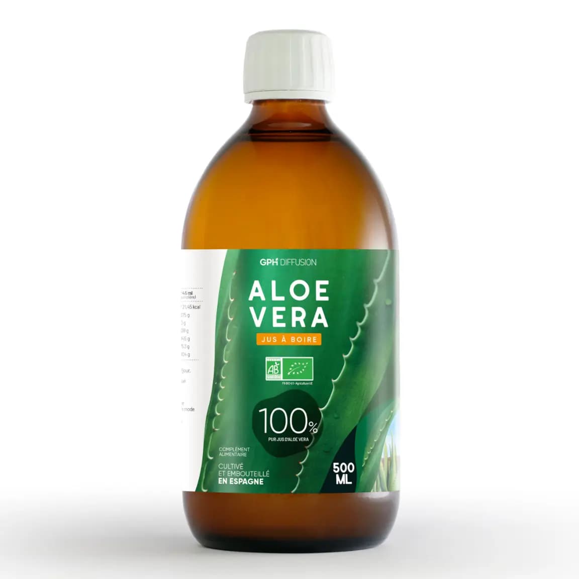 Jus d'aloe vera Bio 500 ml