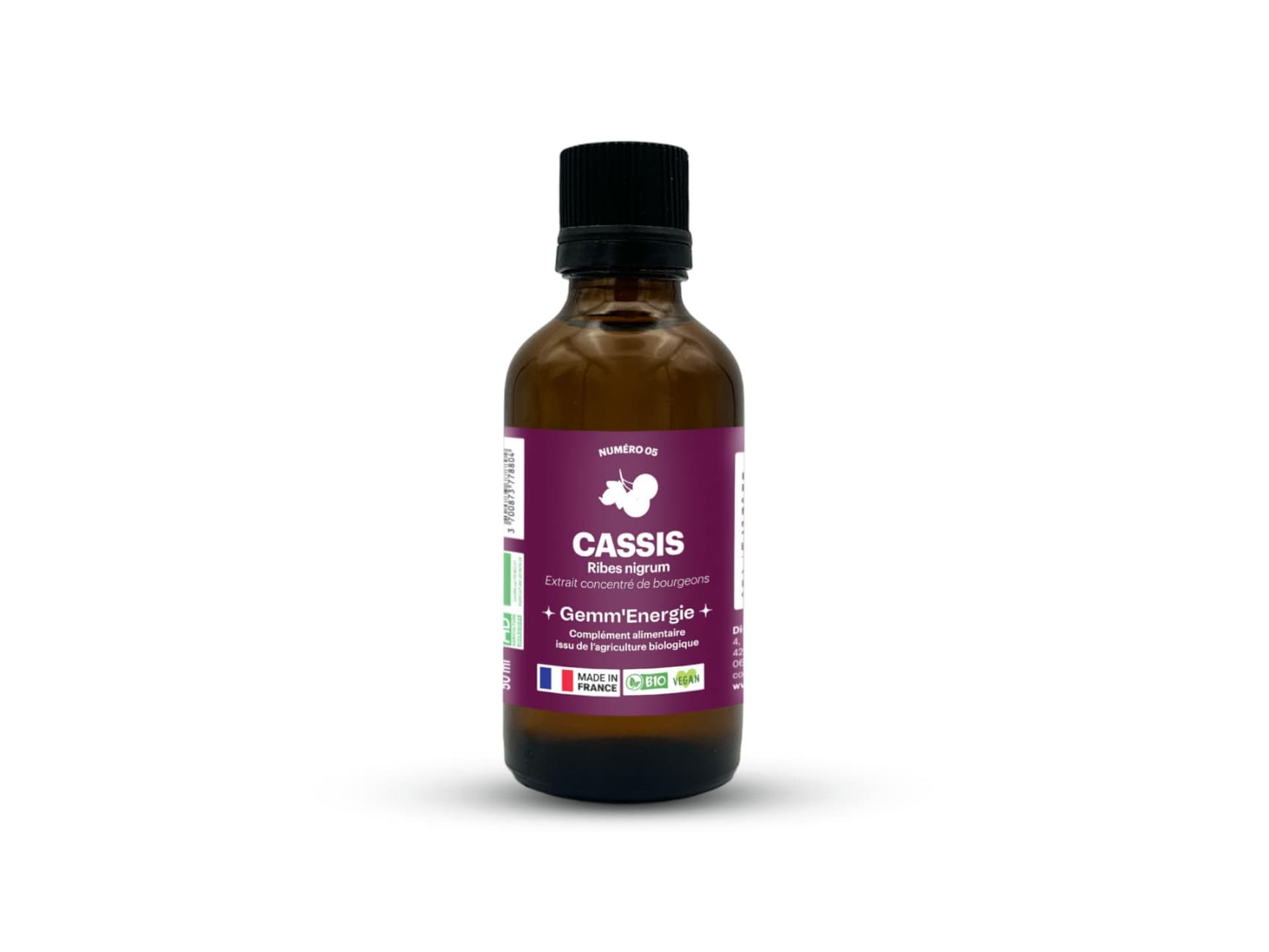 Gemm'Energie - Cassis 50 ml Bio*