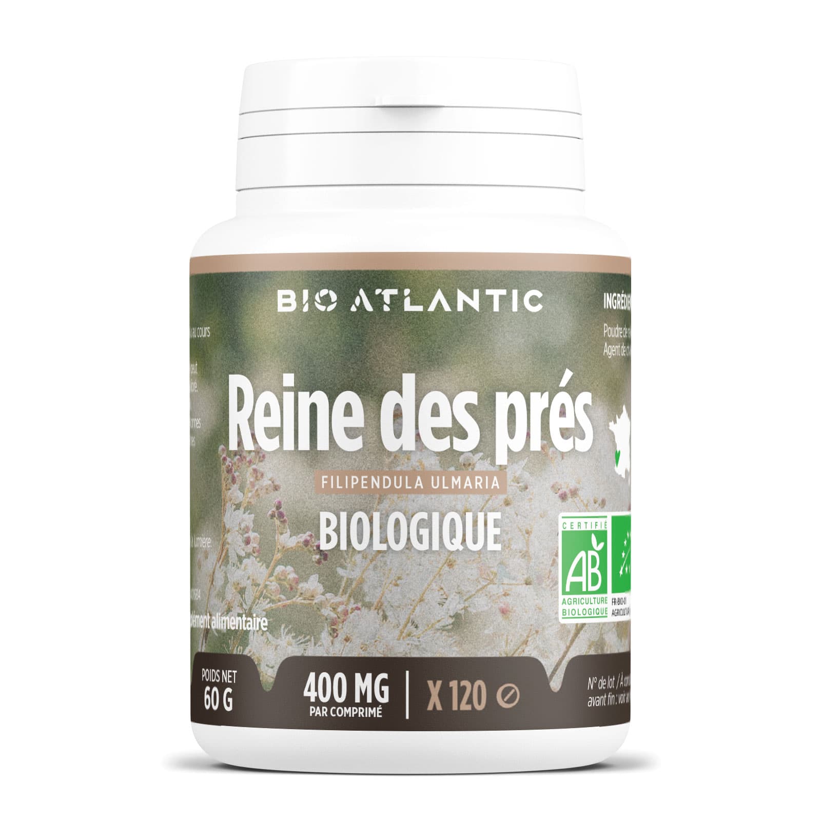 Complément alimentaire Reine des Prés Bio