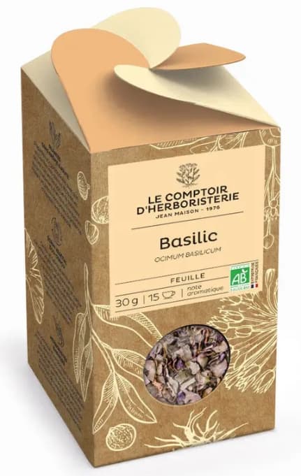 Les tisanes Maison - Basilic feuille 30 g