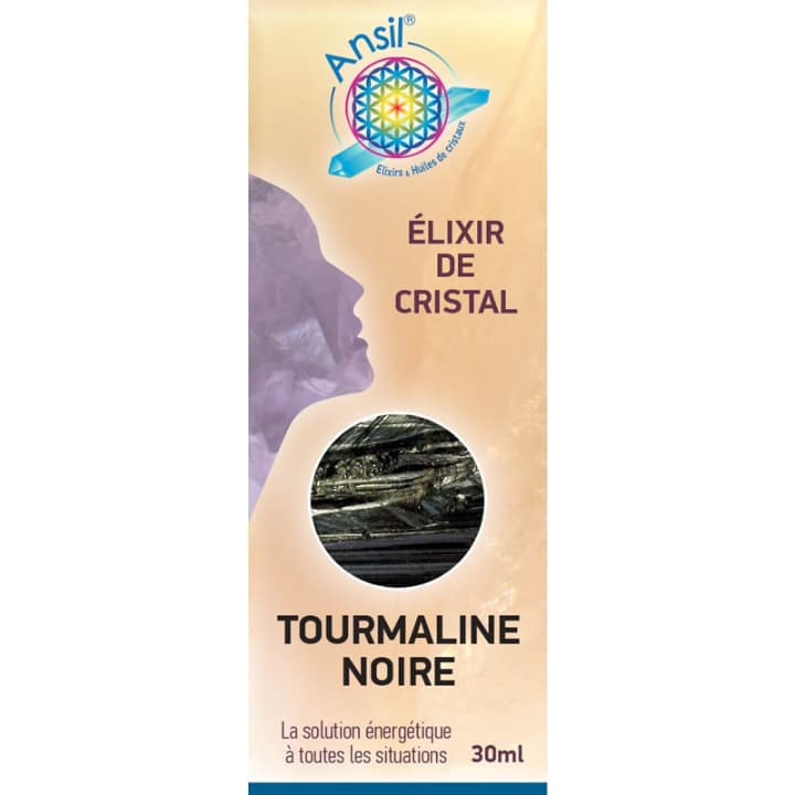 Elixir de Cristal - Tourmaline noire 30 ml
