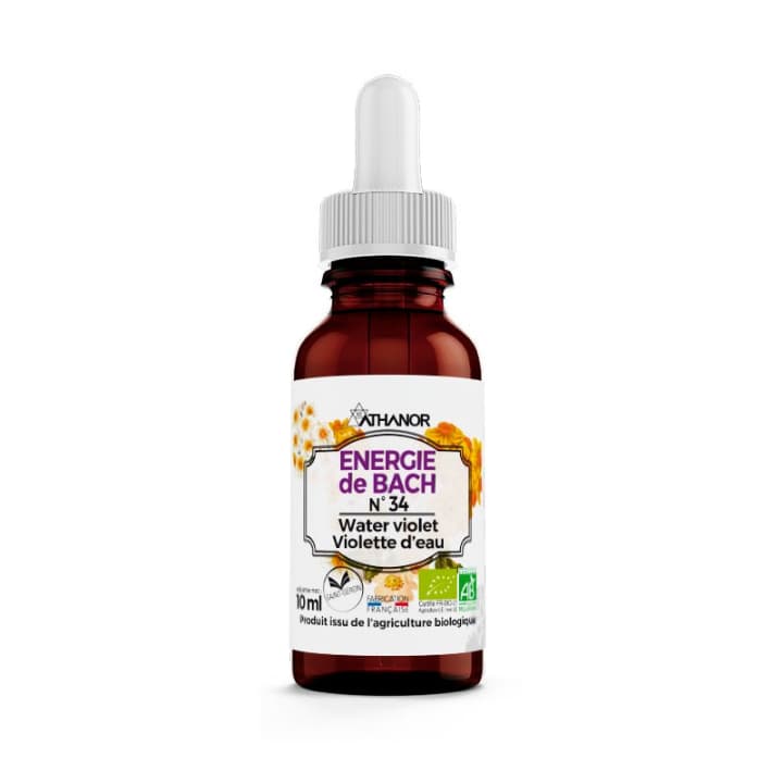 Energie de Bach n°34 - Violette d'eau 10 ml Bio*