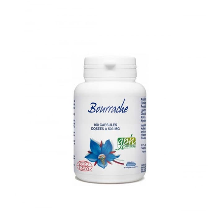 Huile de Bourrache Bio 100 capsules