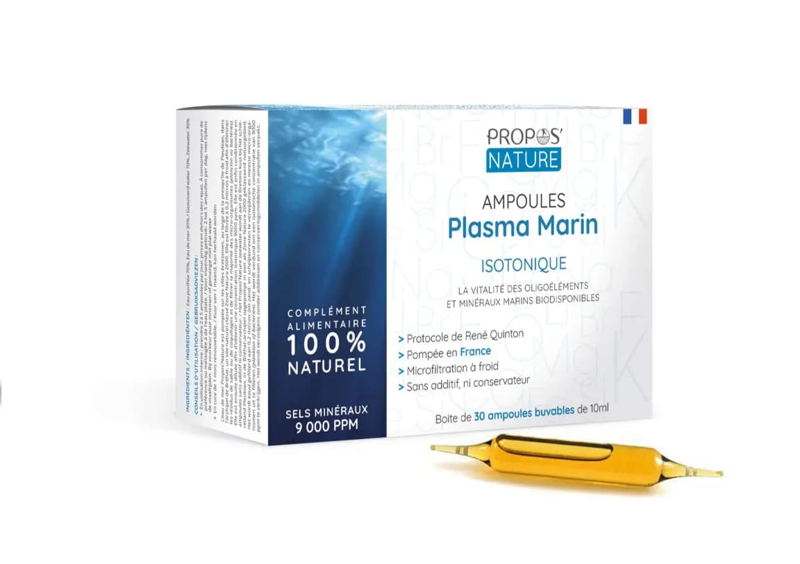 Plasma marin Isotonique Quinton 30 ampoules