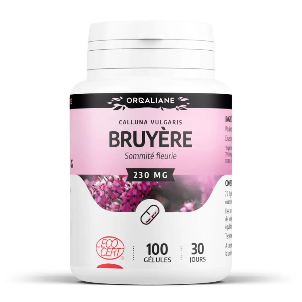 Bruyère bio 100 gélules