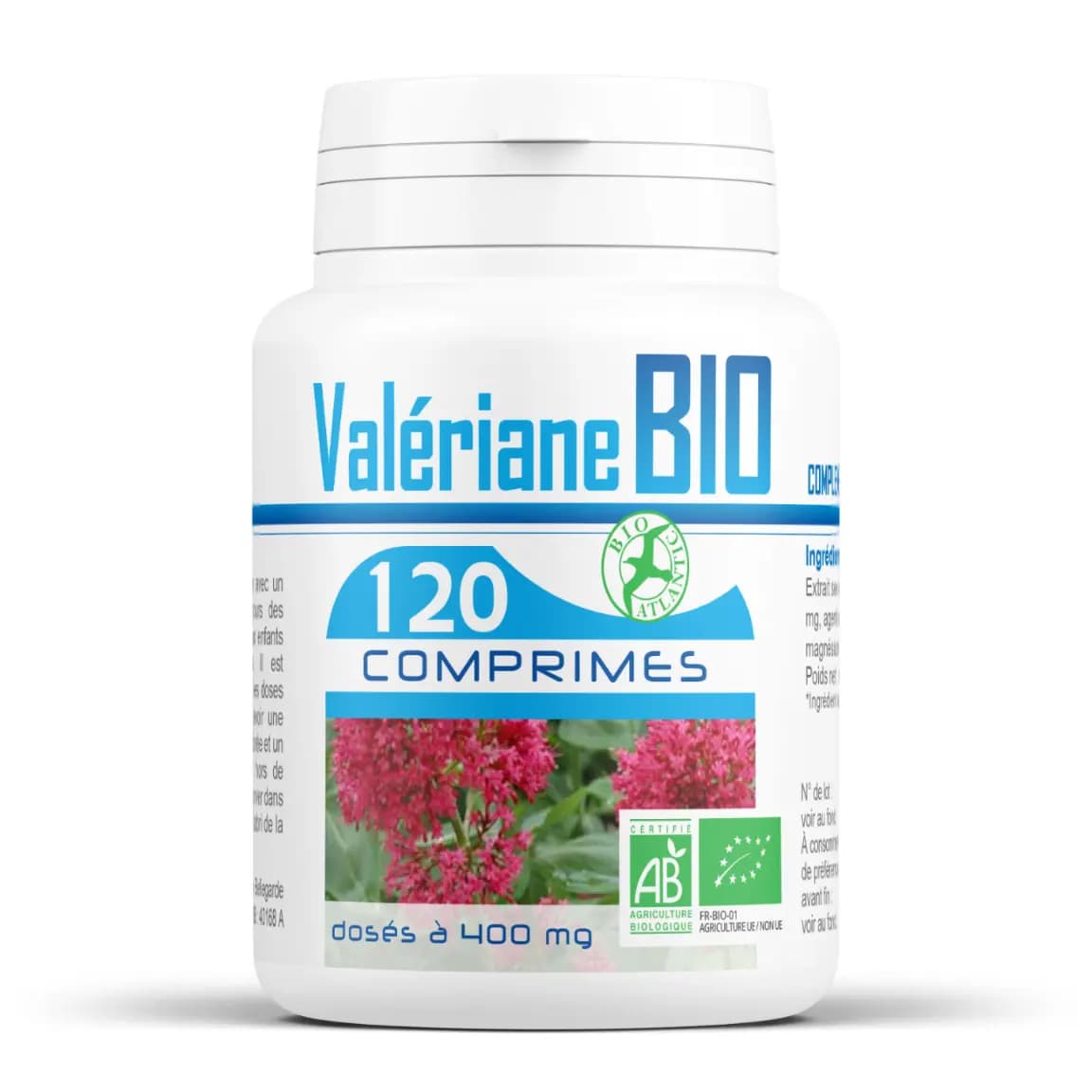 Valériane 120 comprimés bio