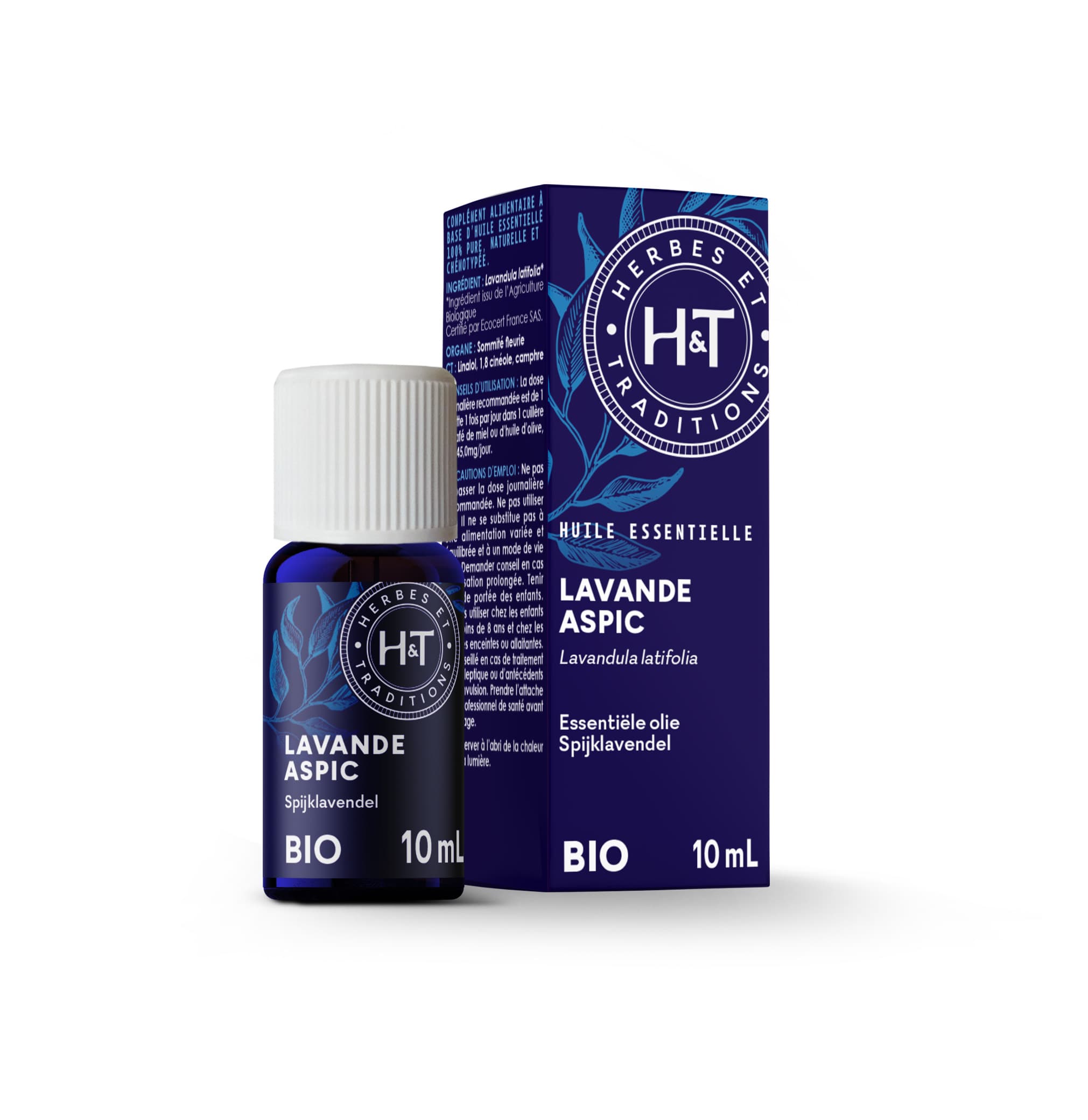 Huile essentielle Lavande Aspic 10 ml