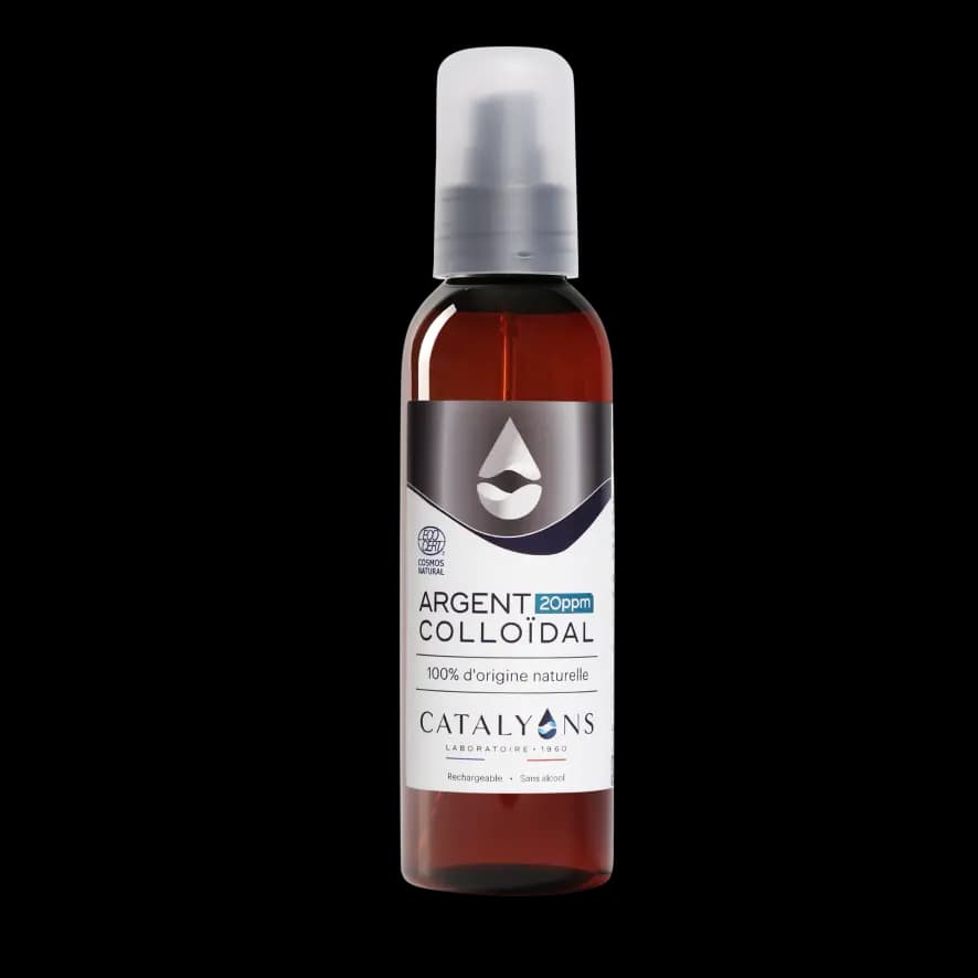 Argent ColloĂŻdal 20 ppm Spray 150 ml