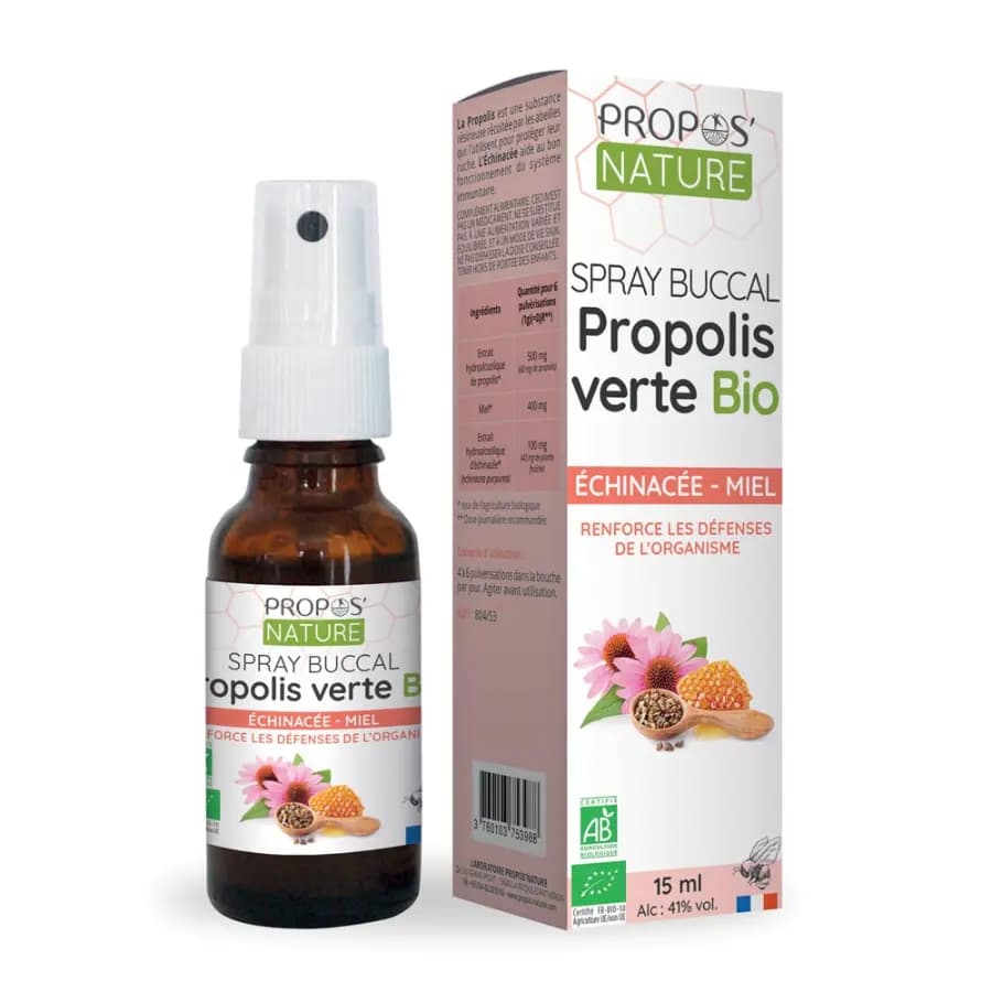 Spray propolis échinacée 15 ml