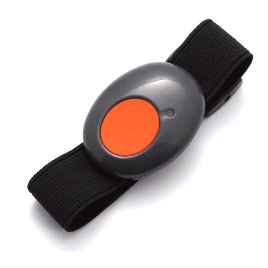 Bracelet alarme bouton panique sans fil étanche Risco RWT51P