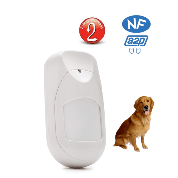 Détecteur de mouvement sans fil bidirectionnel iWAVE PET Risco RWX95P