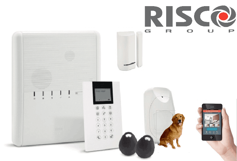 Kit alarme Risco Agility 4 sans fil IP RTC/GSM 4G