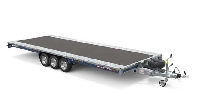 Pkw Anhänger Fabrikat: Brian James Trailer Typ: CarGO CONNECT 600x243 3,5 t tridem 12"