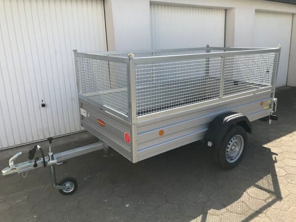 PKW AnhÀnger Fabrikat Böckmann Typ TL-AL 2513-75 mit Gitteraufsatz