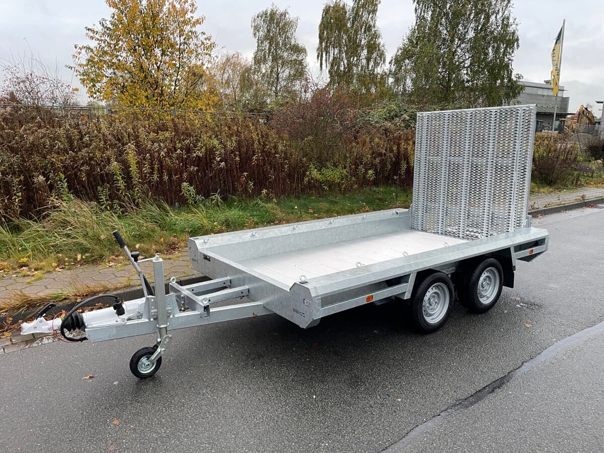 Baumaschinenanhänger Hulco TERRAX-2 3500 294x150 ( Lange Klappe 150 cm )