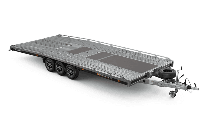 PKW Anhänger Fabrikat Brian James Typ: T Transporter - 6,00x2,38 m - 3.500kg 12 Zoll inkl. 1,80m Rampen