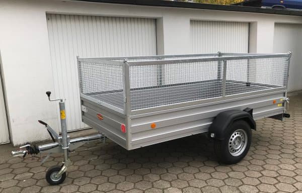 PKW Anhänger Fabrikat Böckmann Typ TL-AL 3015-15 mit Gitteraufsatz