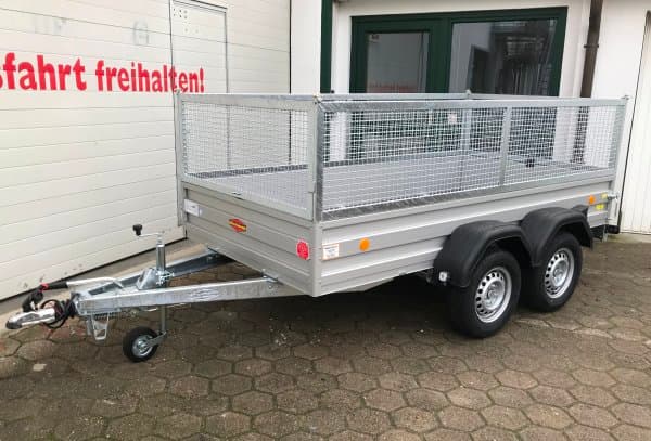 PKW AnhÀnger Fabrikat Böckmann Typ TL-AL 3015-20 mit Gitteraufsatz