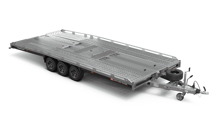 PKW Anhänger Fabrikat Brian James Typ: T Transporter - 5,50x2,24 m - 3.500kg 10 Zoll inkl. 1,80m Rampen