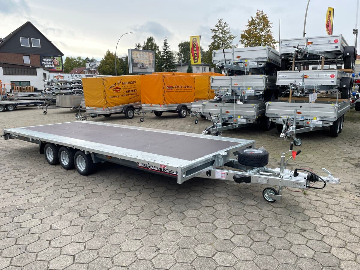 Pkw Anhänger Fabrikat: Brian James Trailer Typ: CarGO CONNECT 550x243 3,5 t tridem 12"