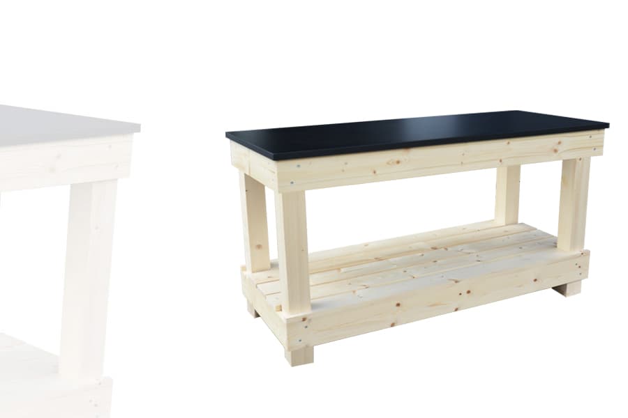 Table 2 Niveaux Étroite 2 Tons SANS Roulettes
