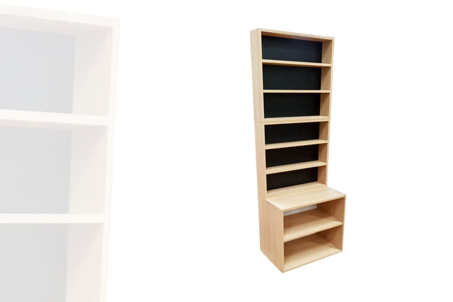 Meuble Casiers Haut 2 Tons