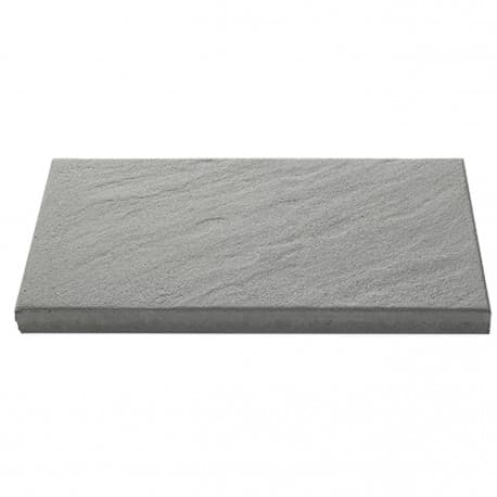 Dalle de Terrasse en Béton Grenaillée 60 x 30 x 4 cm Gris Anthracite