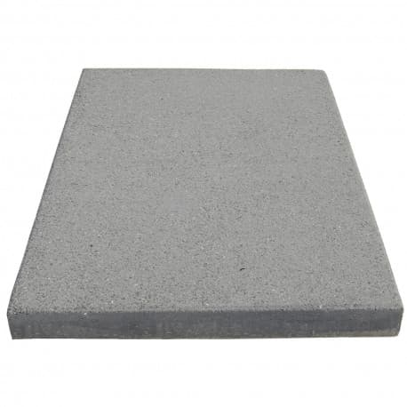 Dalle de Terrasse en Béton Grenaillée 60 x 40 x 4 cm Gris Clair