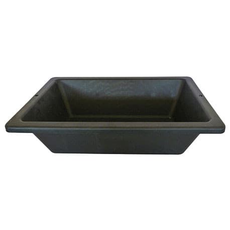 Auge pour Maçonnerie en Caoutchouc Noir 63 x 45 x 16,5 cm