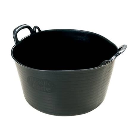 Seau Flexible Noir pour Chantier – Contenance 26L