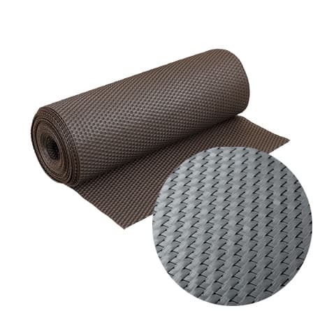 Brise-Vue Résine tressée Hauteur 90 cm – L.300 cm – Gris clair