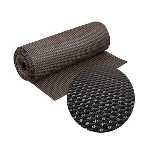 Brise-Vue Résine tressée Hauteur 90 cm – L.500 cm – Noir