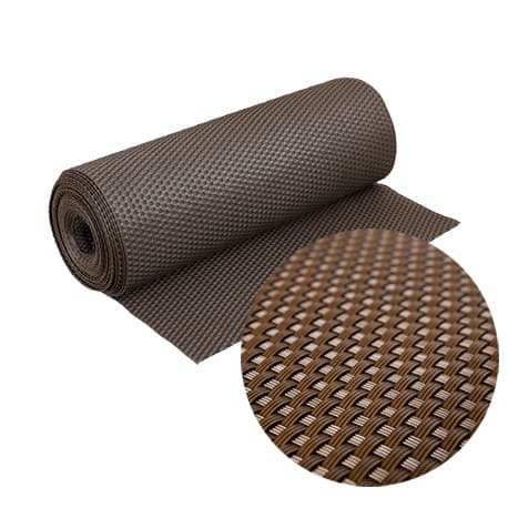 Brise-Vue Résine tressée Hauteur 100 cm – L.500 cm – Marron