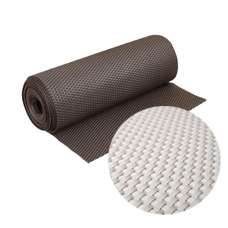 Brise-Vue résine tressé avec Œillets H.90 cm – L.300 cm – Blanc