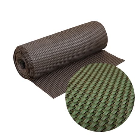 Brise-Vue Résine tressée avec Œillets Hauteur 100 cm – L.300 cm – Vert