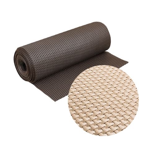 Brise-Vue Résine tressée avec Œillets Hauteur 100 cm – L.500 cm – Beige